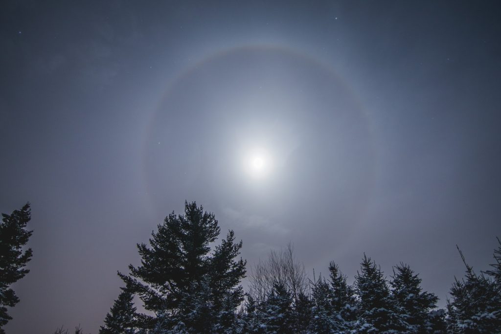 How to spot a moon ring: a guide to lunar halos and other moonlight phenomena