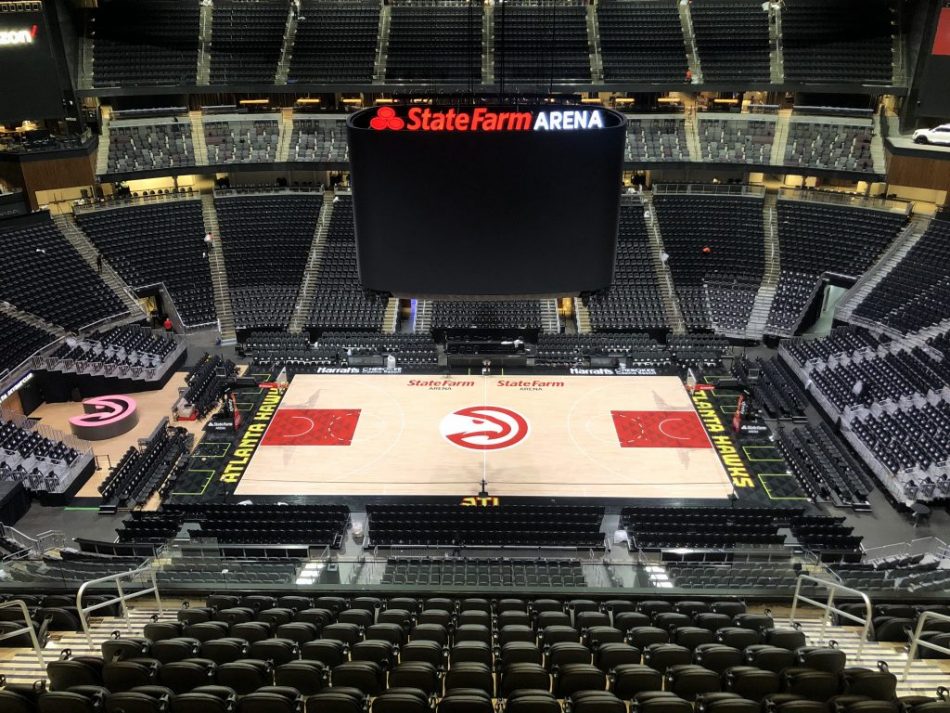 Atlanta Hawks To Use NBA Arena For Early Voting : NPR