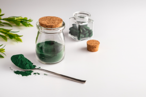 chlorella in powder form