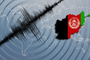 Seismic activity earthquake Afghanistan map Richter scale